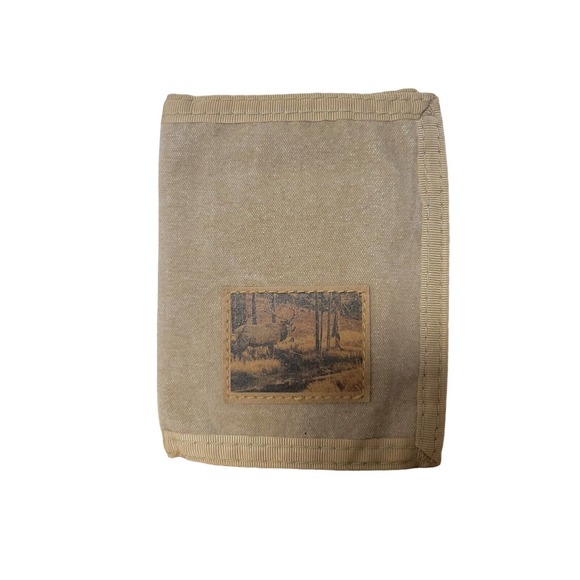 Elk Other - Used Nylon Wallet With Elk Patch